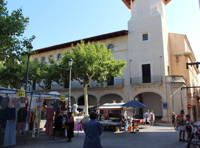 Mercado de Alaró en Mallorca